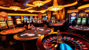 Experience the excitement of gambling with "bong da lu fun" as players engage in thrilling table games.
