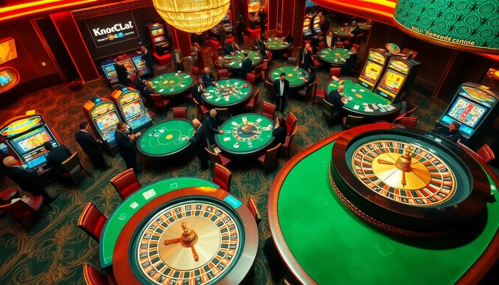 Experience the thrill of gambling at https://ketqua24.net/ with exciting casino games and vibrant slot machines.