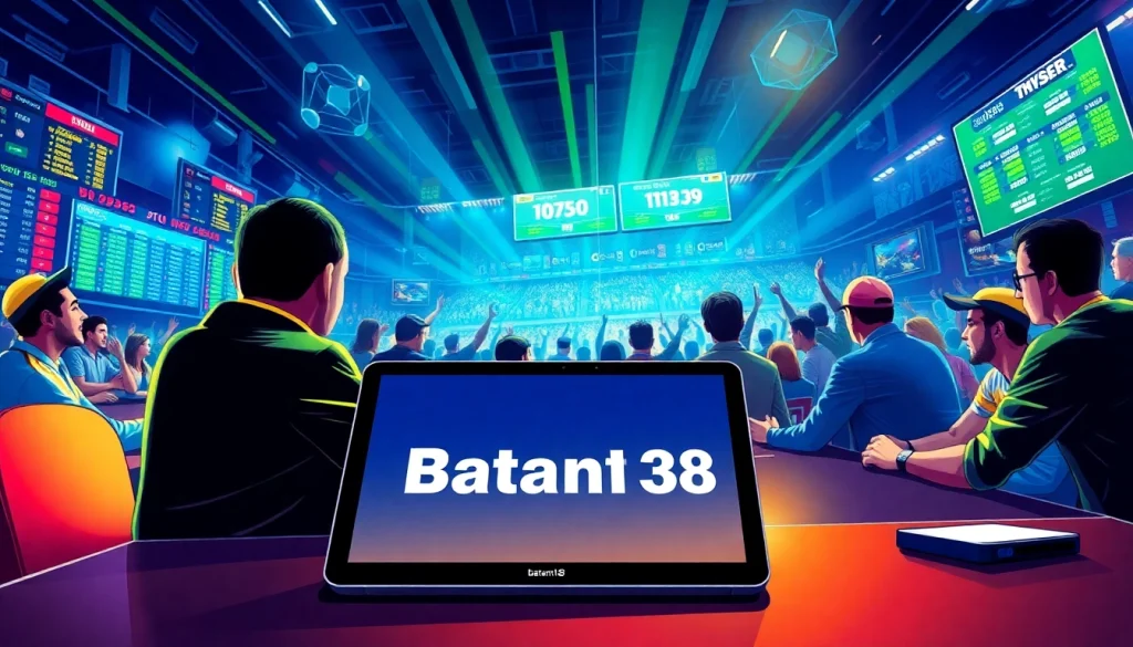 Explore situs resmi batman138 through vibrant online betting visuals, showcasing the thrill of the game.